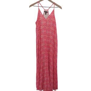 ruched maxi dress victoria's secret XS Black Tank Ruched Maxi Dress, Victoria's Secret, Side Slit